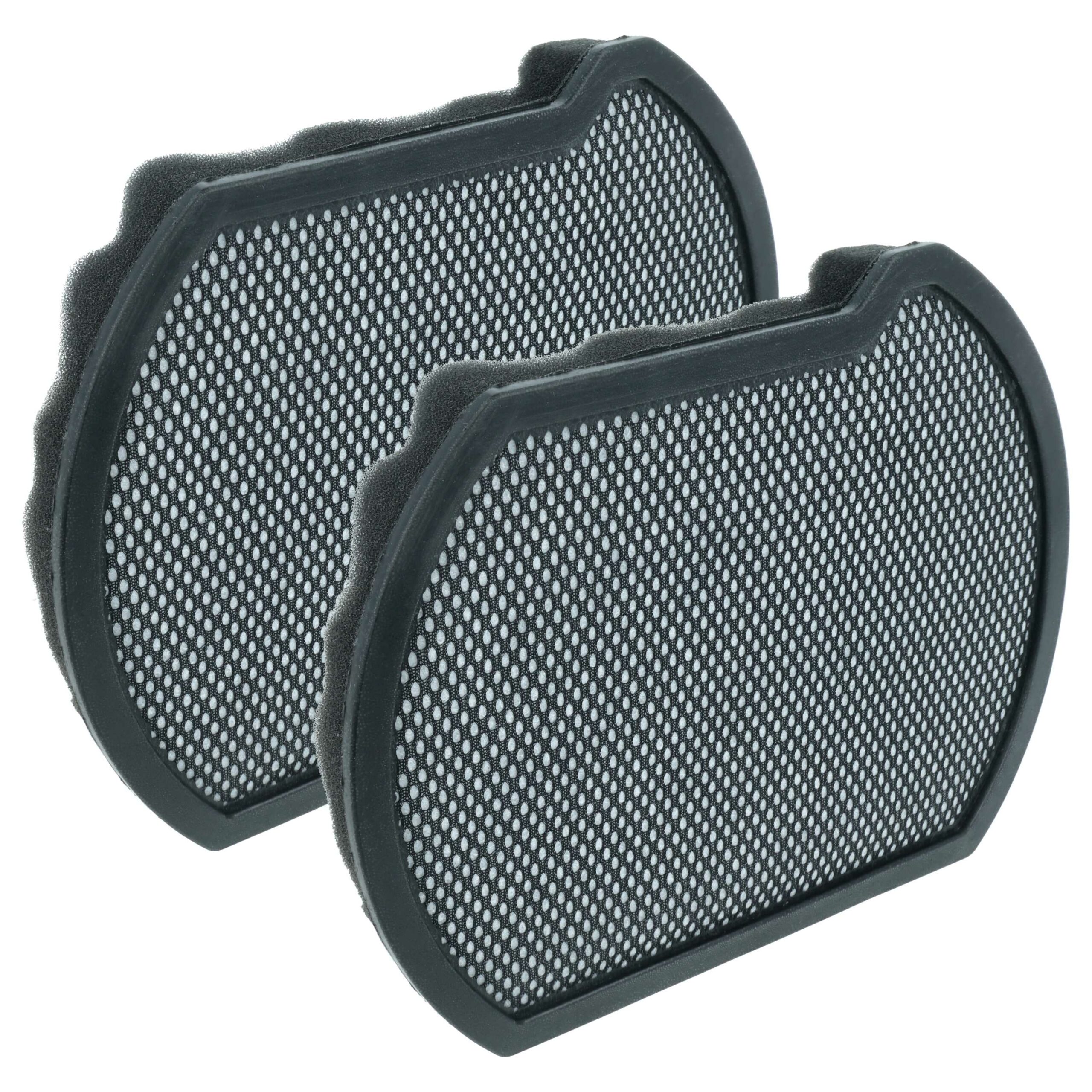 2x Filtro de Substituição vhbw para Aspirador Bosch 12027209, 17 x 13,8 cm