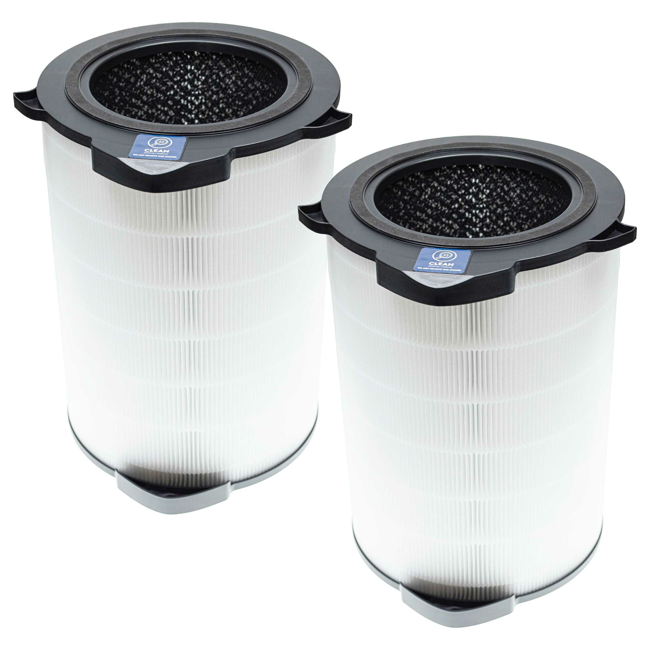 2x Filtro de Substituição para Purificador AEG AFDCLN6 - HEPA (H13) + Carvão Ativado vhbw