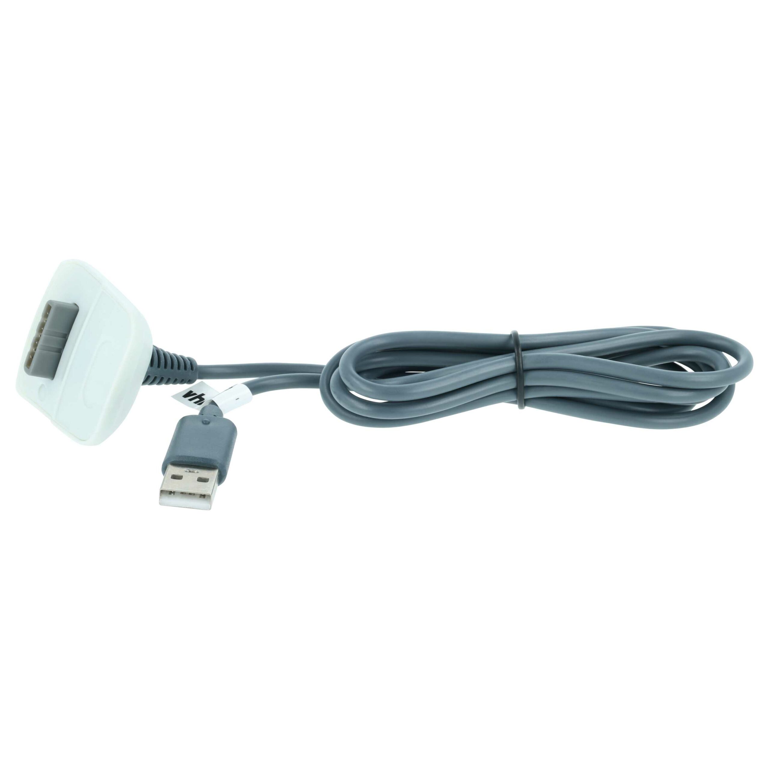 Cabo USB de Carregamento para Comando Xbox 360 - 1,4 m, Cinzento - Image 3