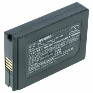 Bateria vhbw compatível com Vectron B60 para Leitores de Códigos de Barras Vectron - 3000 mAh 3.7 V
