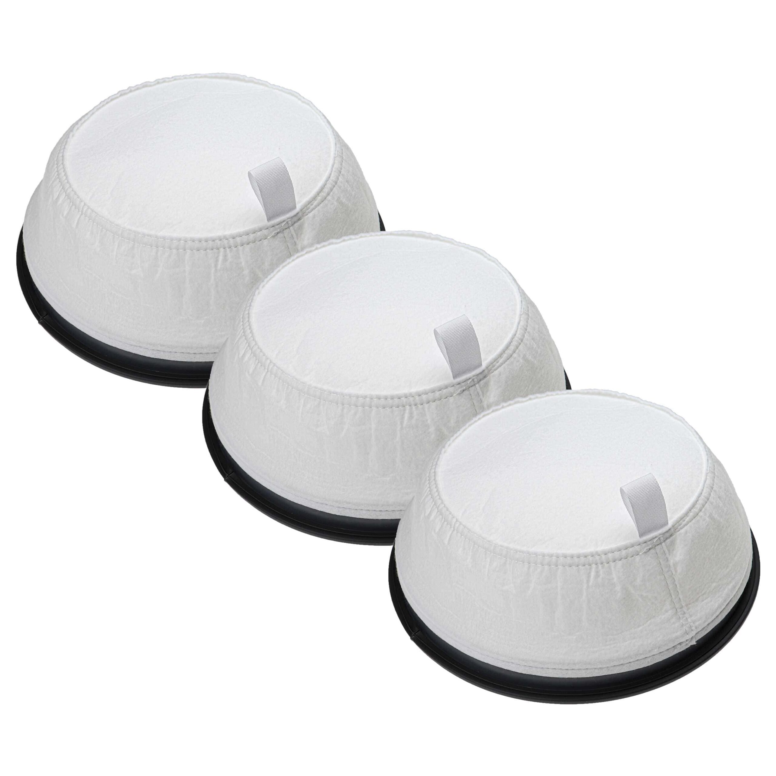 3x Sacos Filtros vhbw para Aspiradores Taski / Nilfisk 1471432500