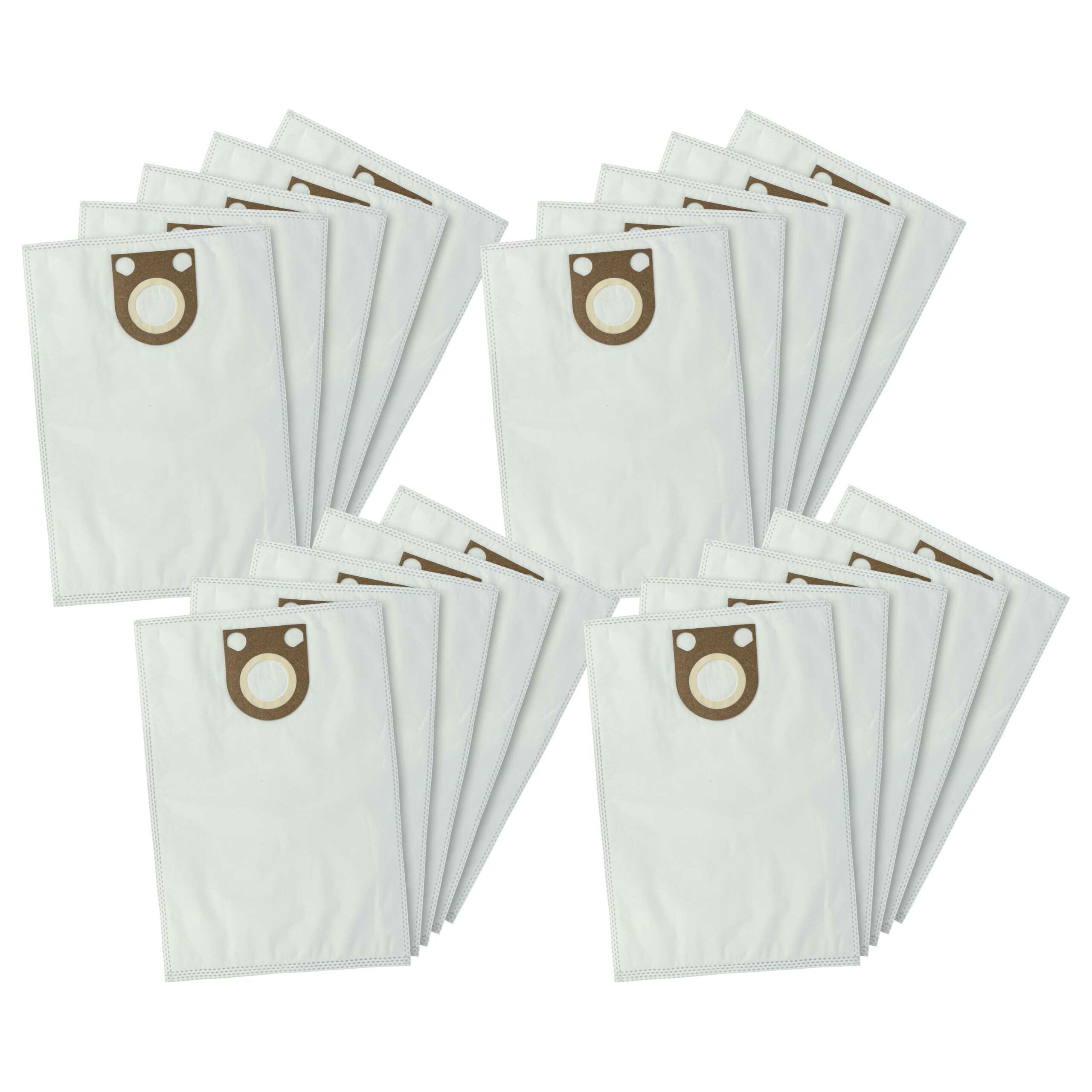 20 Sacos para Aspirador Bosch 2605411229 - vhbw Microfleece