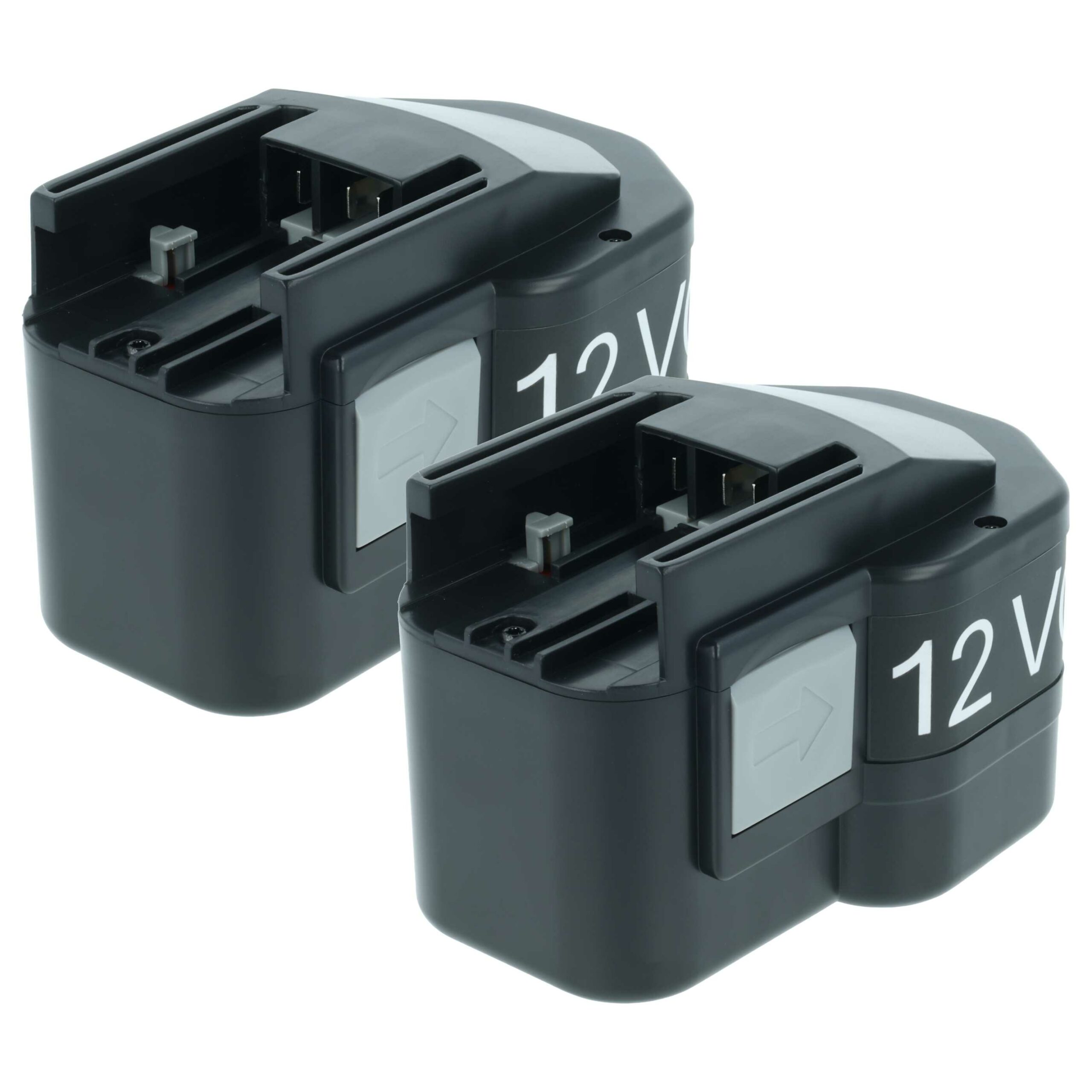 2x Bateria compatível AEG 48-11-1900, 48-11-1960, 48-11-1950 Ferramenta Elétrica - 1500 mAh, 12 V, NiMH