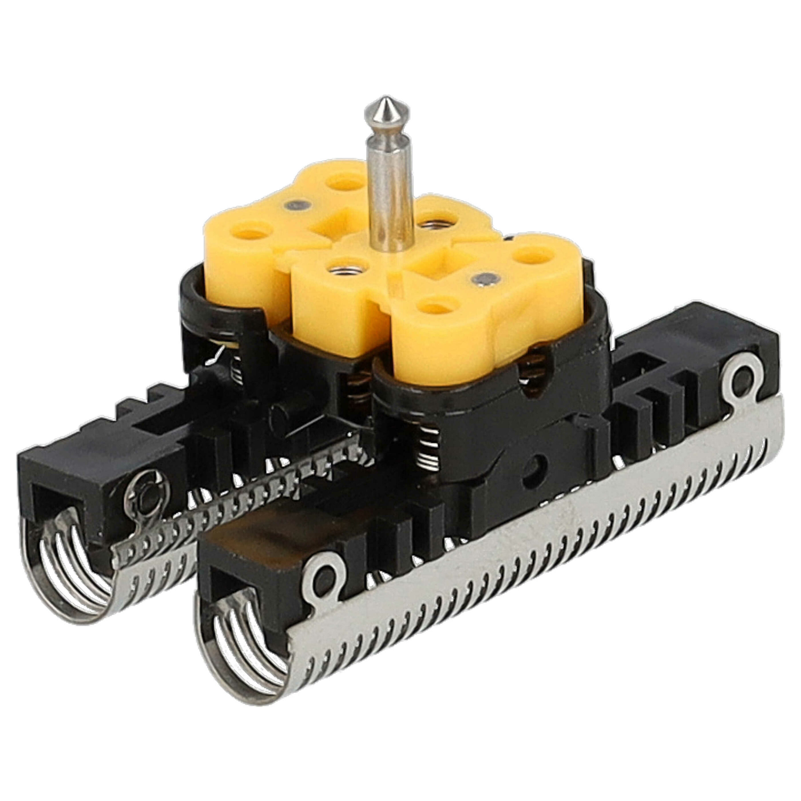 Bloco de corte e lâmina dupla com moldura vhbw compatível com Braun 30B, 30B Mul - preto - Image 4
