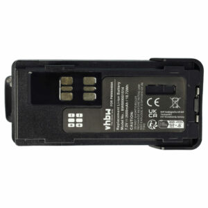 Bateria vhbw para Motorola PMNN4488a - 2600 mAh 7.4 V Li-Ion com Clip de Cintura