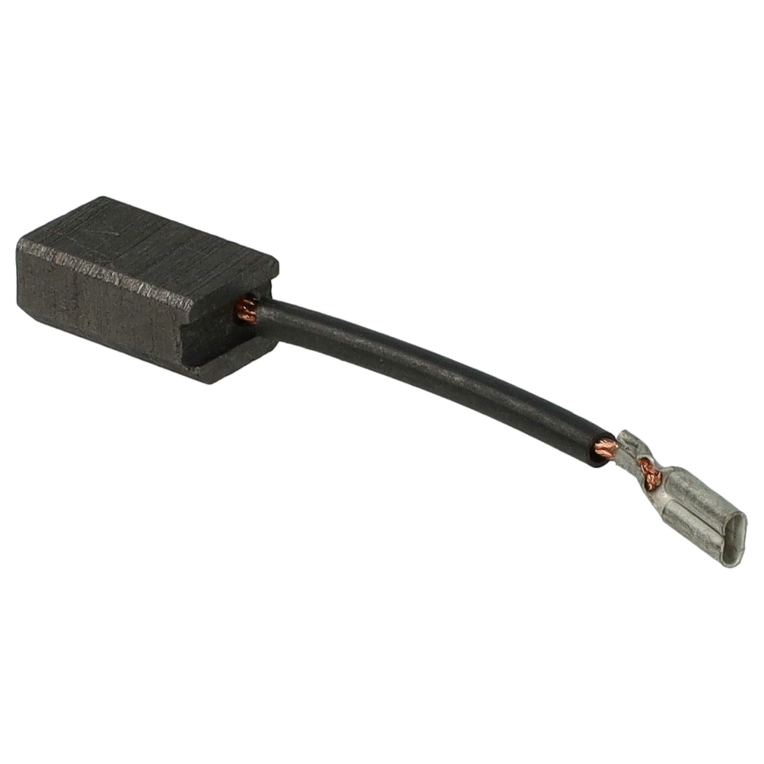 2x Escovas de Carvão vhbw Substituição para Hitachi Hikoki 999-090, 999090 - 13,8 x 8,9 x 6 mm - Image 3