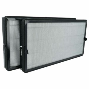 Filtro de Carvão Ativado vhbw (2x) Compatível com Kärcher 2.863-078.0 para Purificador de Ar