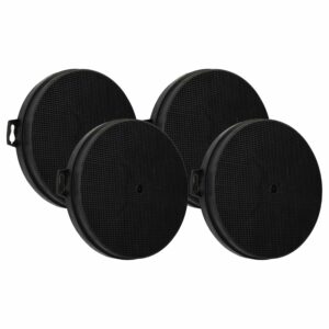 Pack de 4 Filtros de Carvão Ativado Compatíveis com AEG Proline (21 cm) - Referência 7332543706709