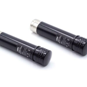 2x Bateria vhbw compatível com Black & Decker 151995-02, 1519950-3 - 2100 mAh, 3.6V, NiMH