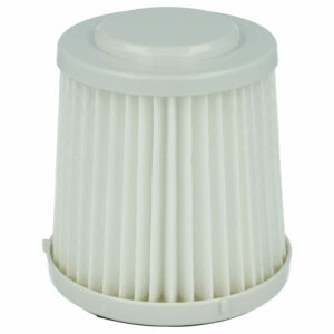 Filtro de Substituição vhbw para Aspirador Black & Decker FVF100, Preto/Branco
