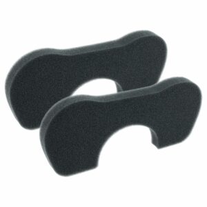 2x Filtro de Espuma Substituição Bosch 12013242 para Aspirador Bosch vhbw