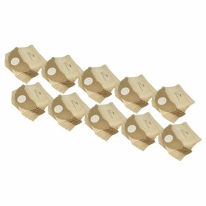Pack 100x Sacos para Aspirador Kärcher 6.904-322, 6.904-322.0 - Papel vhbw