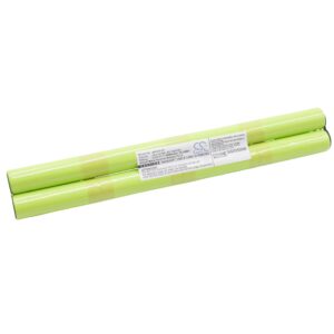 Bateria vhbw para Detetor de Metais Minelab ML-FBS, 3011-0170, 3011-0196, XQ1 - 2000 mAh 9.6 V NiMH