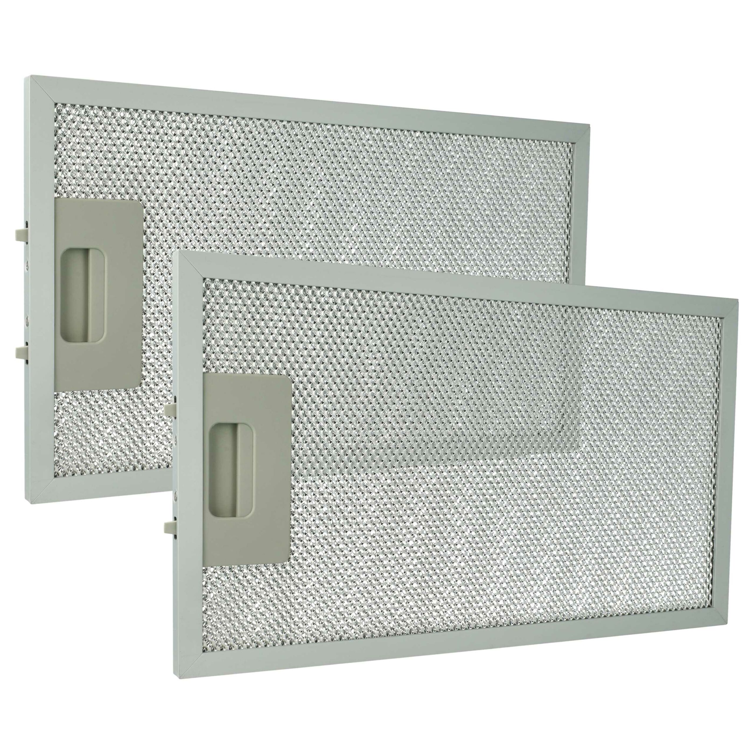 2x Filtro de Gordura Metal Longa Duração compatível com Klarstein 10032228