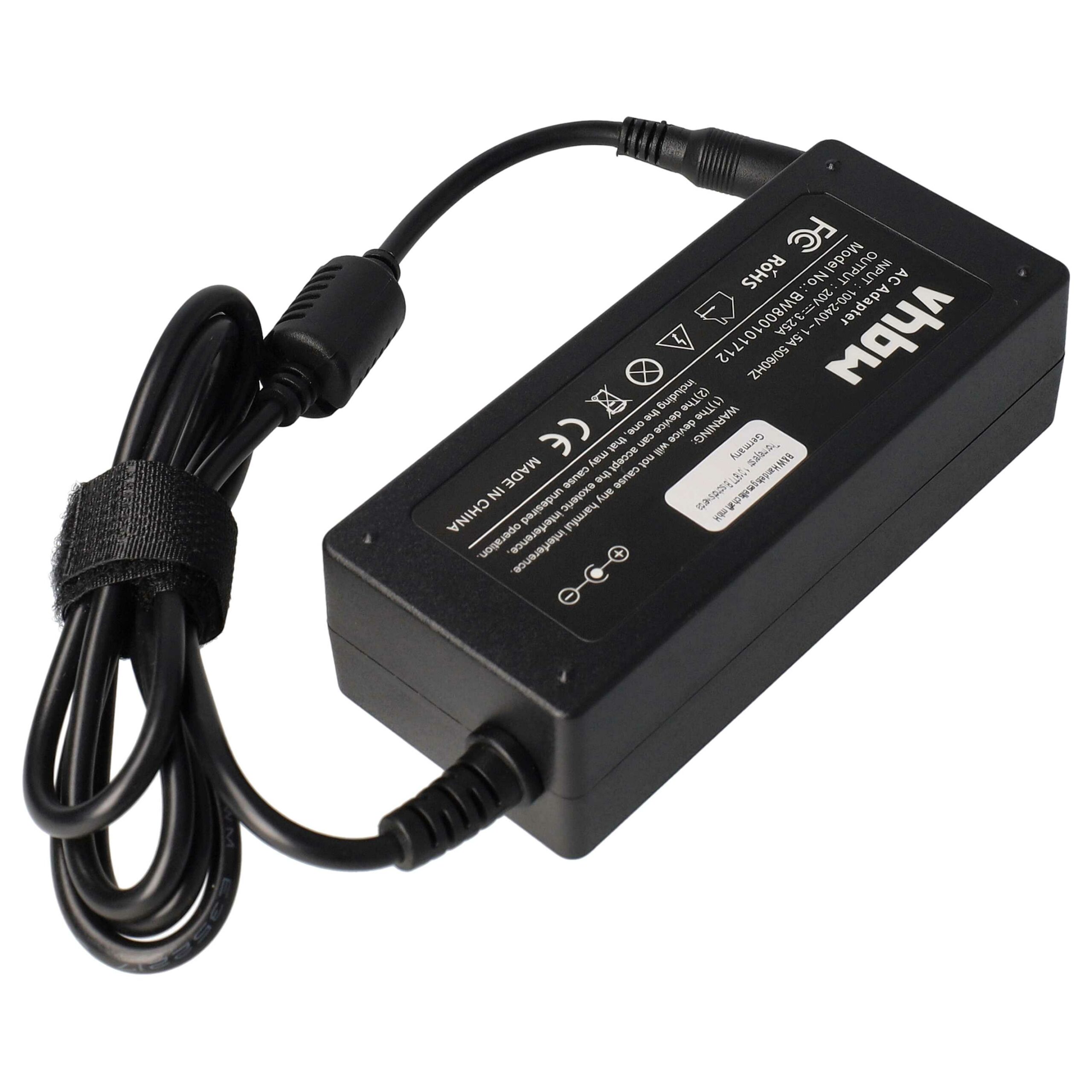 Adaptador de Alimentação vhbw para Fujitsu Siemens, Lenovo, Polk e Zebra - 65 W, 200 cm - Image 4
