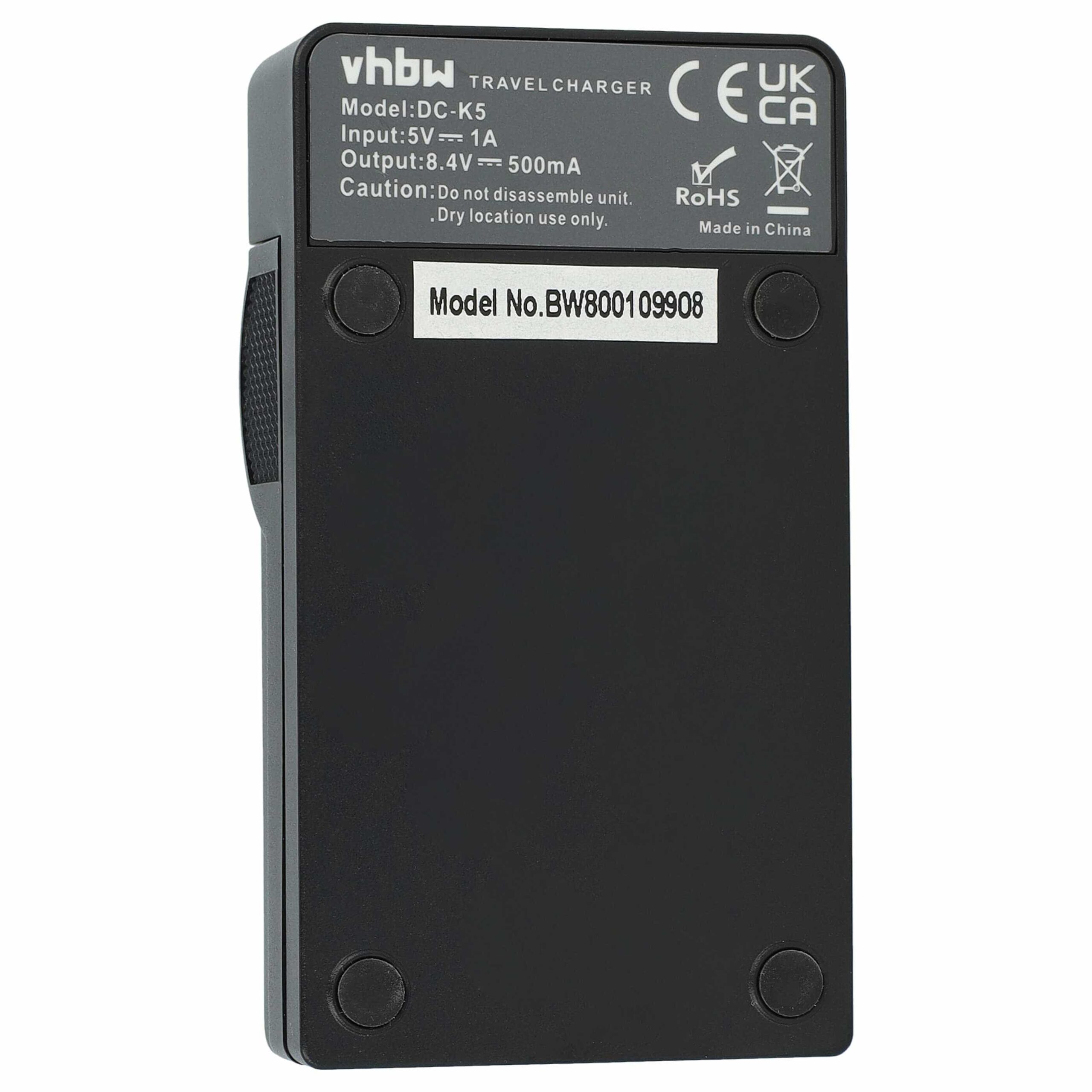 Carregador de Baterias USB-C + Cabo para Fujifilm X-T10 - 0,5 A vhbw - Image 4