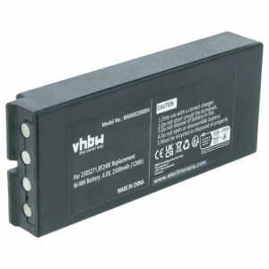 Bateria de Substituição vhbw para Danfoss 2305271, Telecomando Ikusi BT24IK - 2500 mAh