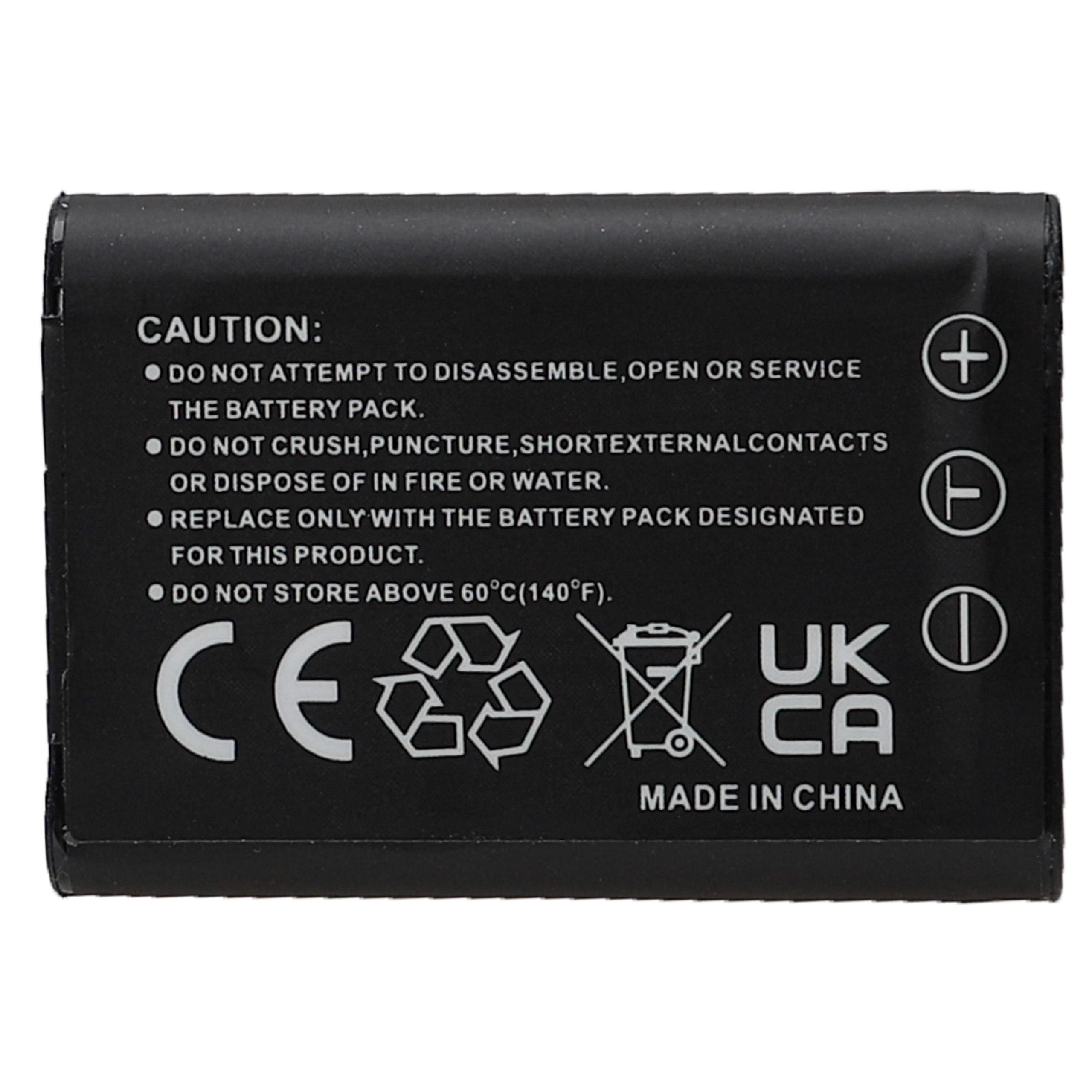 3x Bateria substitui Nikon EN-EL11 - 600mAh, 3.7V, Li-Ion EXTENSILO - Image 2