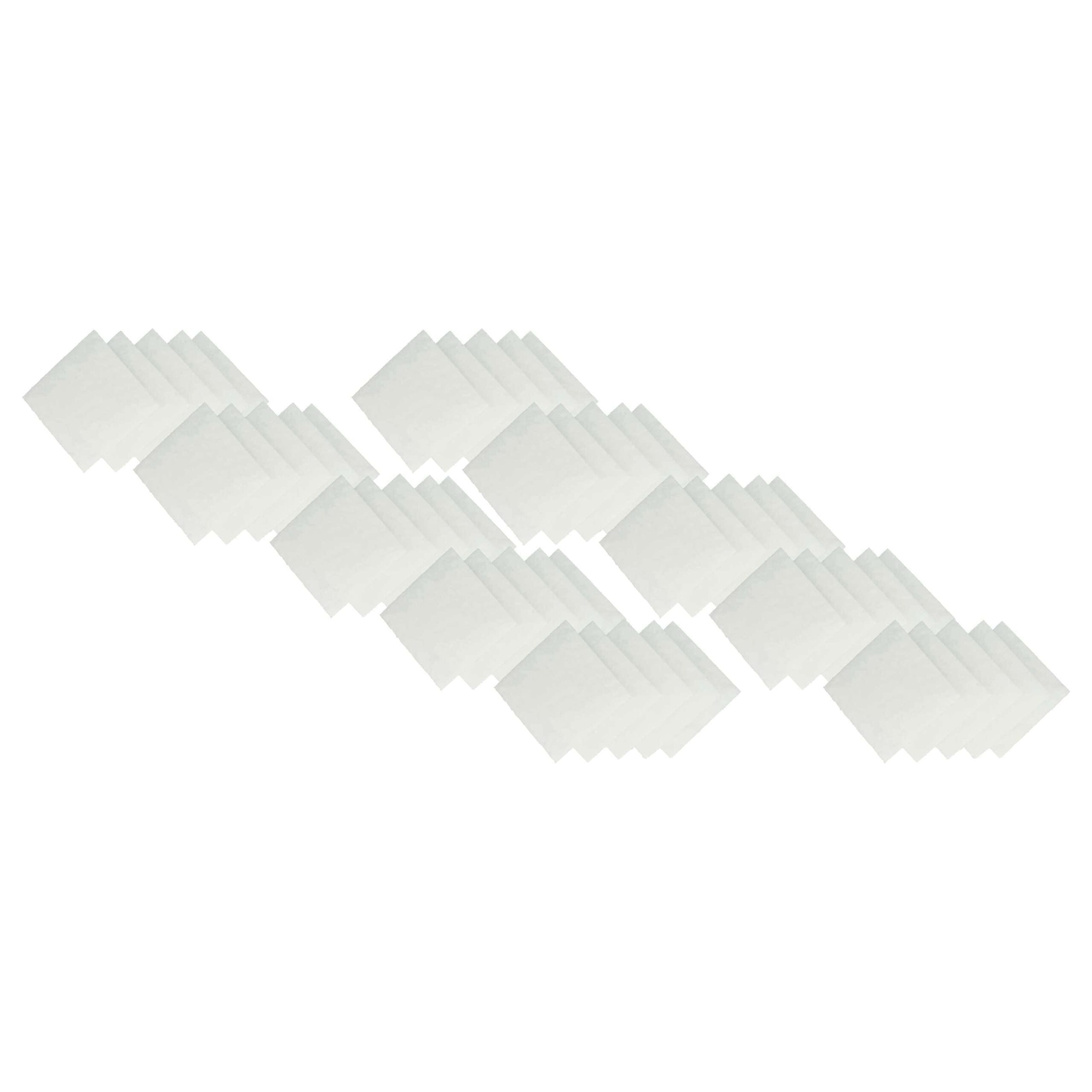 Pack 50x Filtros de Ar G2 = ISO Coarse 30% compatível com Maico ZF 17, 0093.0644 vhbw