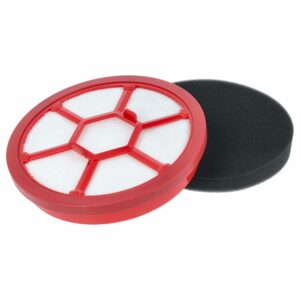 Filtro para Aspirador Dirt Devil Infinity Rebel vhbw, 15,3 x 15,3 cm