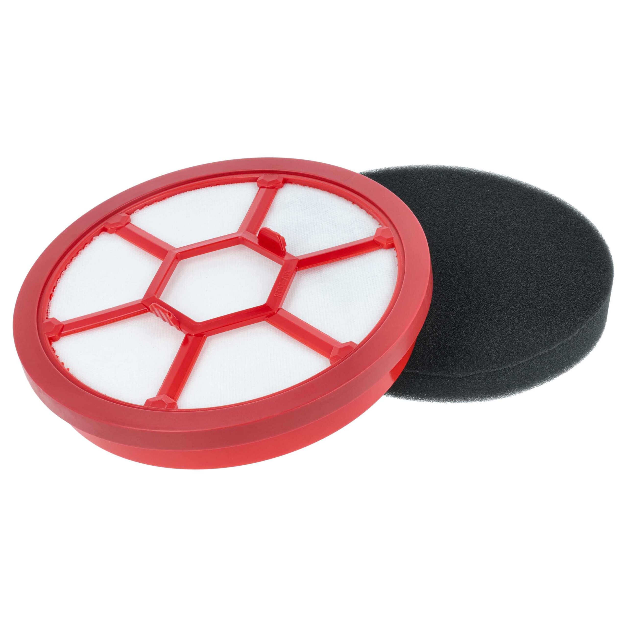 Filtro para Aspirador Dirt Devil Infinity Rebel vhbw, 15,3 x 15,3 cm