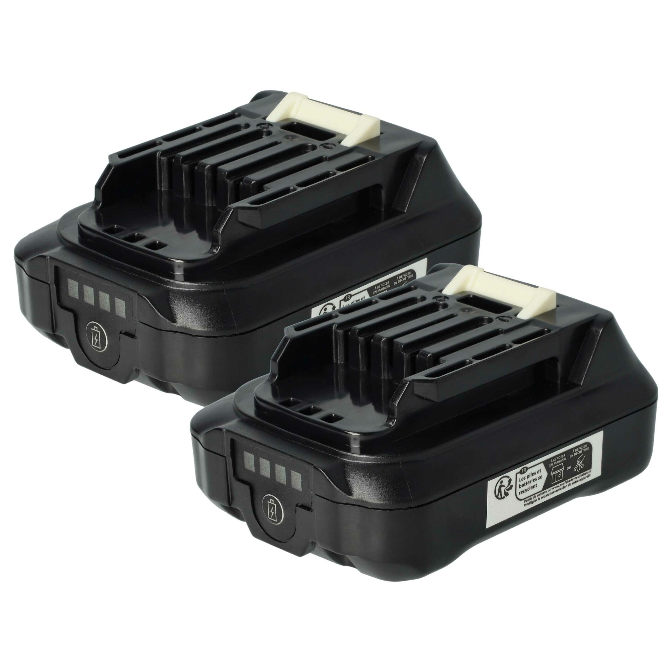 Bateria vhbw 2500 mAh 12V Li-Ion para Makita - Pack de 2 unidades