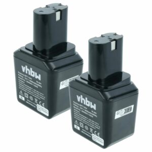 2 Baterias vhbw compatíveis Bosch 2607335180, 2607335021 - 12V, 3000 mAh, NiMH