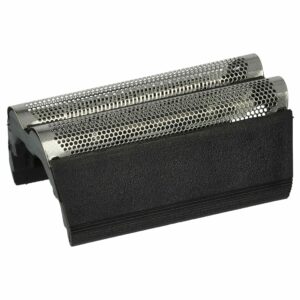 Lâmina Dupla para Barbeador Braun 586, 585 - Moldura Incluída, Prateada/Cinzenta Escura