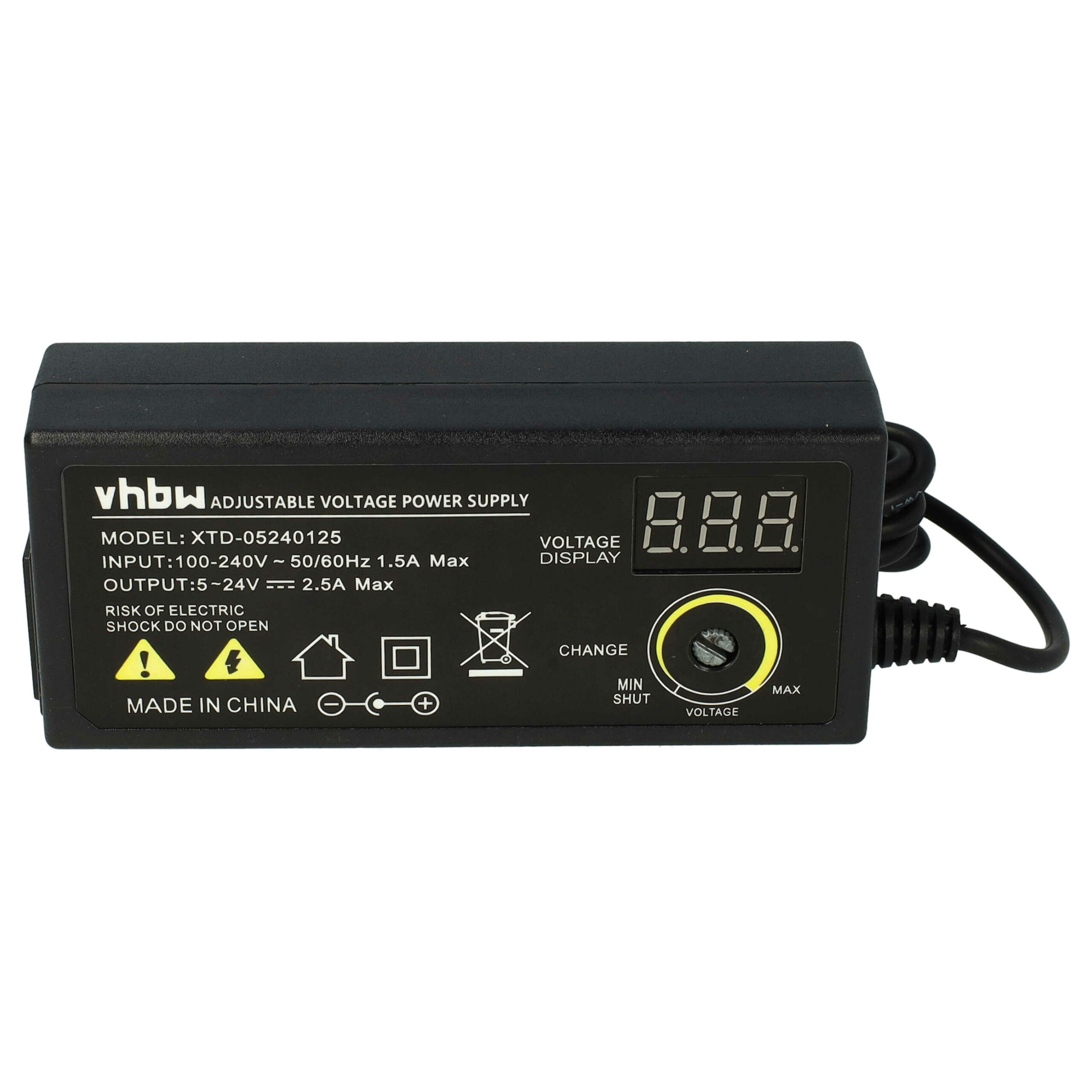 Adaptador de Alimentação Universal vhbw com 10 Conectores - 5 a 24 V - Image 3