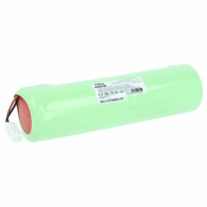 Bateria vhbw compatível com Geo-Fennel 10-05506, GF-243000-18 - 8000 mAh 2.4 V NiMH