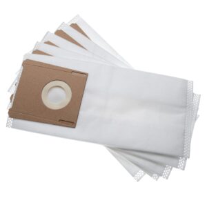 5x Filtro Turbo para Lixadora Orbital Bosch 2605411225 - Microfibra Dupla Camada