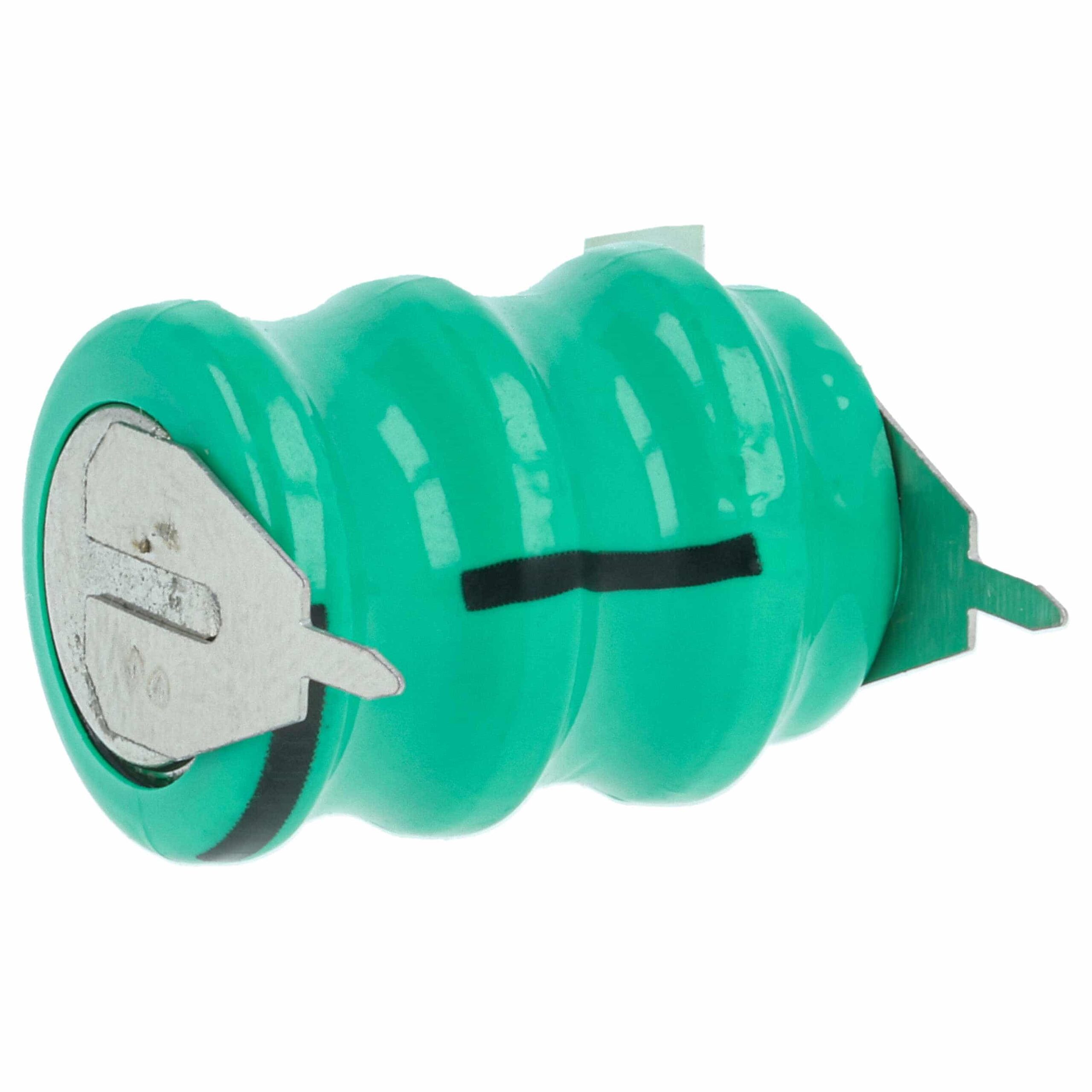 Bateria Recarregável V40H 40 mAh 3.6V NiMH 2 Pinos vhbw - Image 2