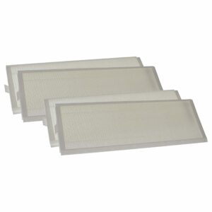 Pack 4x Filtros G4 vhbw compatível com Zehnder 400502012 - Filtros de Poeira Grossa