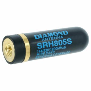 Antena para Walkie-Talkie Yaesu, Kenwood, Albrecht, Icom, Baofeng, Bidatong, Motorola - Conector SMA, 4,9 cm