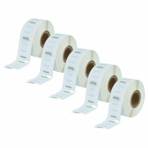 Rolo de Etiquetas Compatível com Dymo S0929120 (25 mm x 25 mm) - Pack 5x vhbw