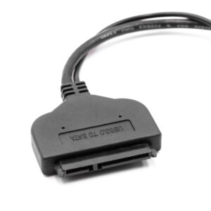 Cabo SATA 3 para USB 2.0 e USB 3.0 para Disco Rígido Externo - 19,5 cm