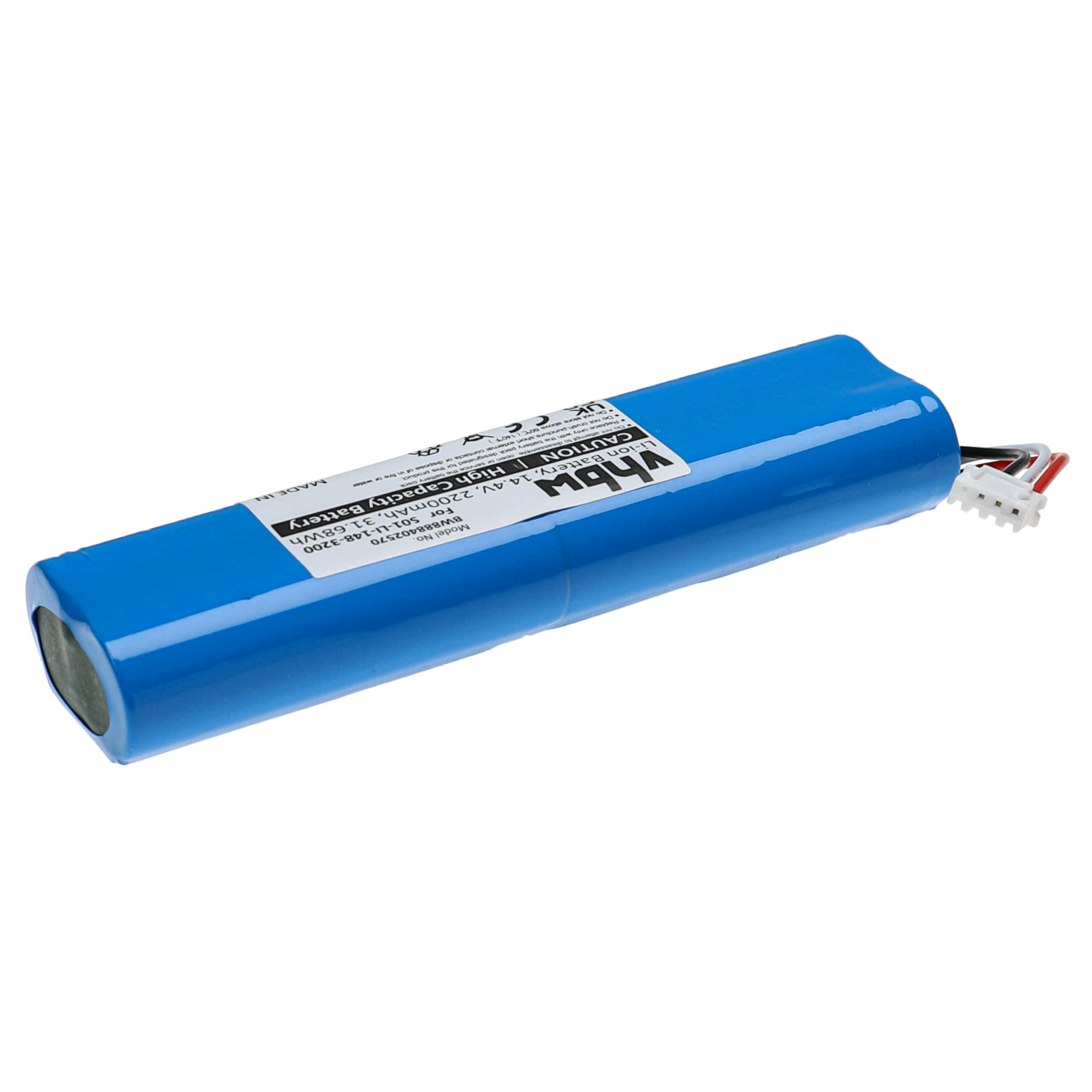 Bateria vhbw para Ecovacs S01-LI-148 2200mAh 14.4V Li-Ion - Image 3