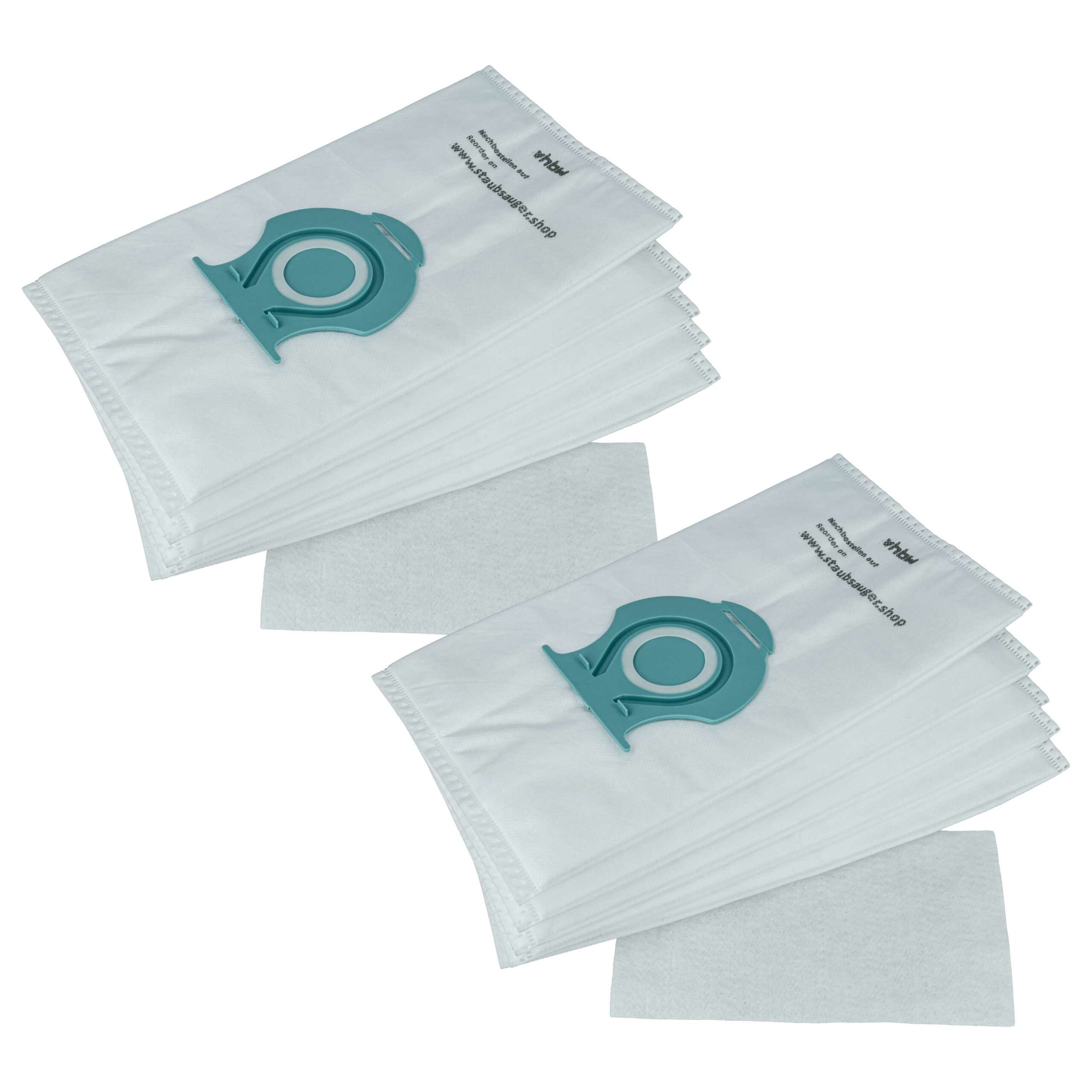 Conjunto de Filtro e Sacos para Aspirador Miele CO XXL, TU XXL - vhbw (12 peças)