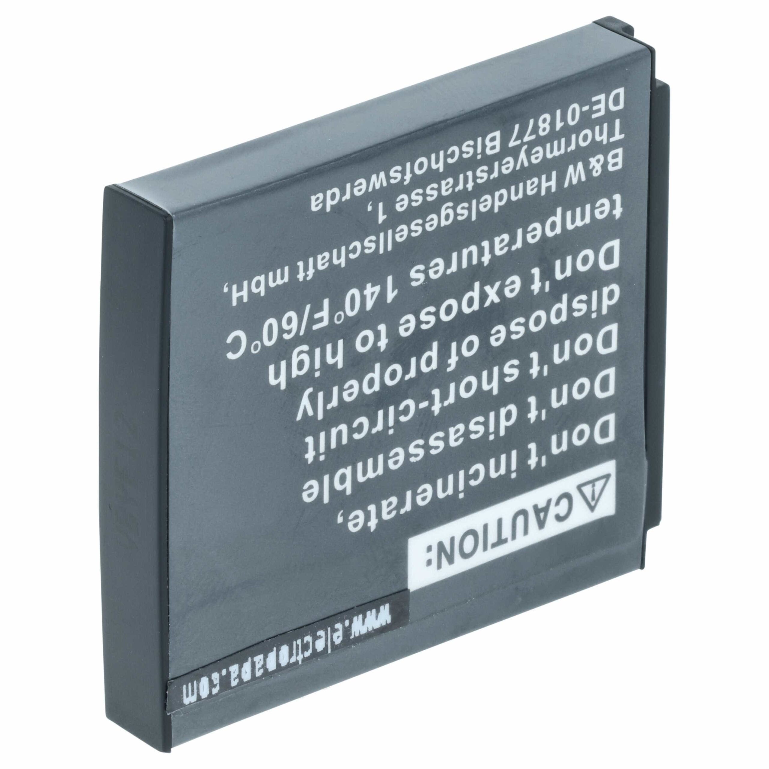 2x Bateria vhbw SLB-0937 compatível Samsung - 600mAh, 3.7V, Li-Ion - Image 2