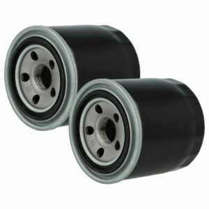 2x Filtro de Óleo de Substituição para KIOTI 4B243TLWM - Filtro de Reposição vhbw