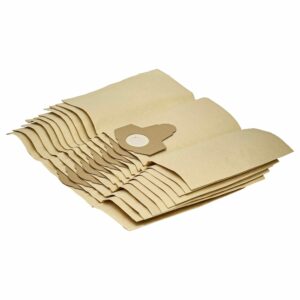 10x Sacos para Aspirador compatíveis com Einhell 23.421.60 - vhbw Papel