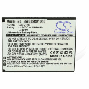 Bateria para Telemóvel Emporia AK-V188 - 1100 mAh 3.7 V Li-Ion vhbw