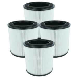 4x Filtros de Substituição para Purificador Bosch vhbw - Pré-filtro + HEPA + Carvão Ativado