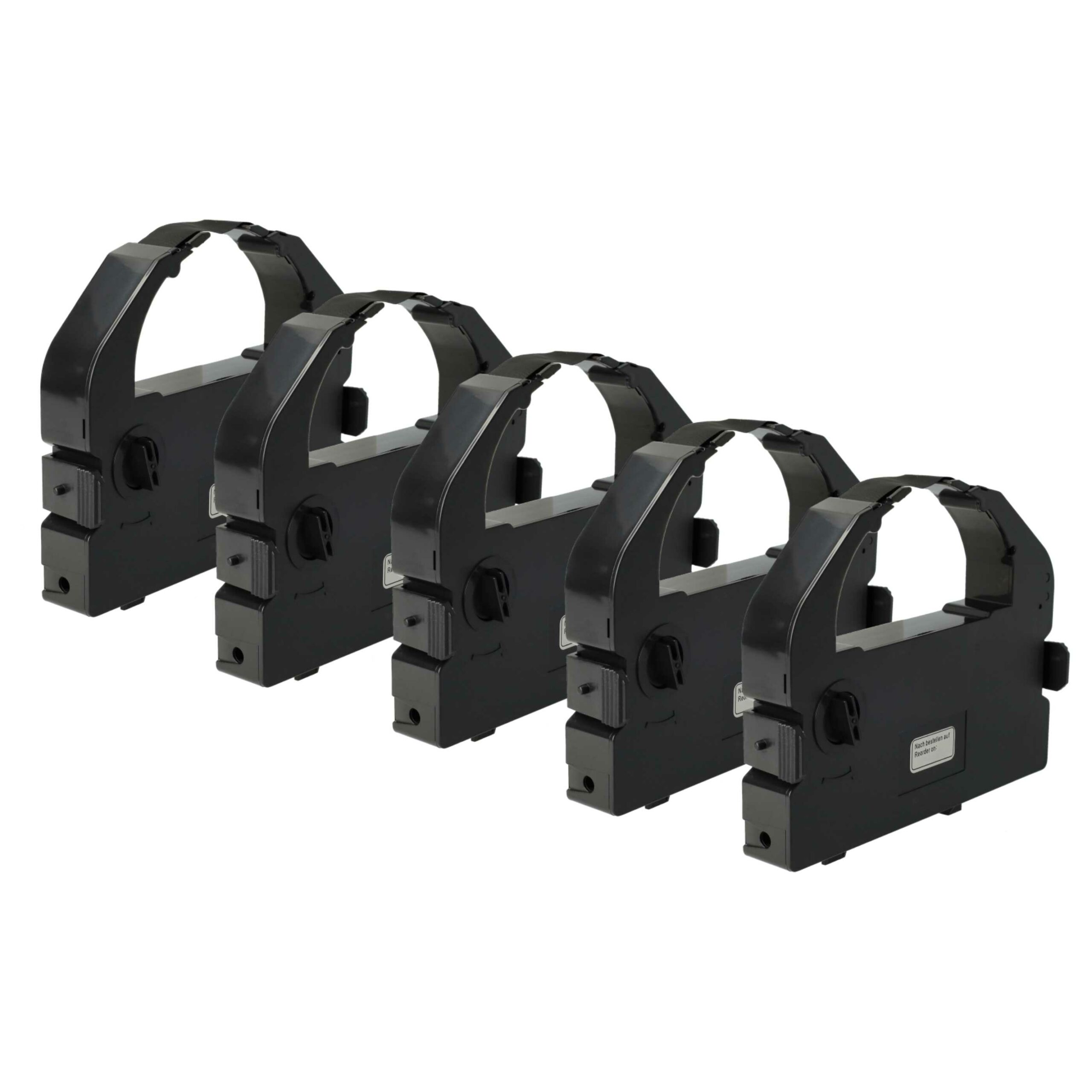 5x Fita de Tinta para Impressora Matricial Unisys S015016 - Preta