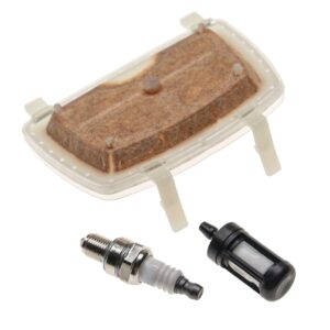 Kit de Manutenção vhbw para Motosserra Stihl 1139 120 1602 - Filtro de Ar, Filtro de Combustível e Vela de Ignição