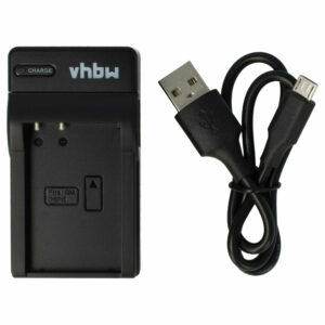 Carregador de Bateria USB-C + Cabo USB-C para Câmara Digital Garmin E1GR - 0,5 A