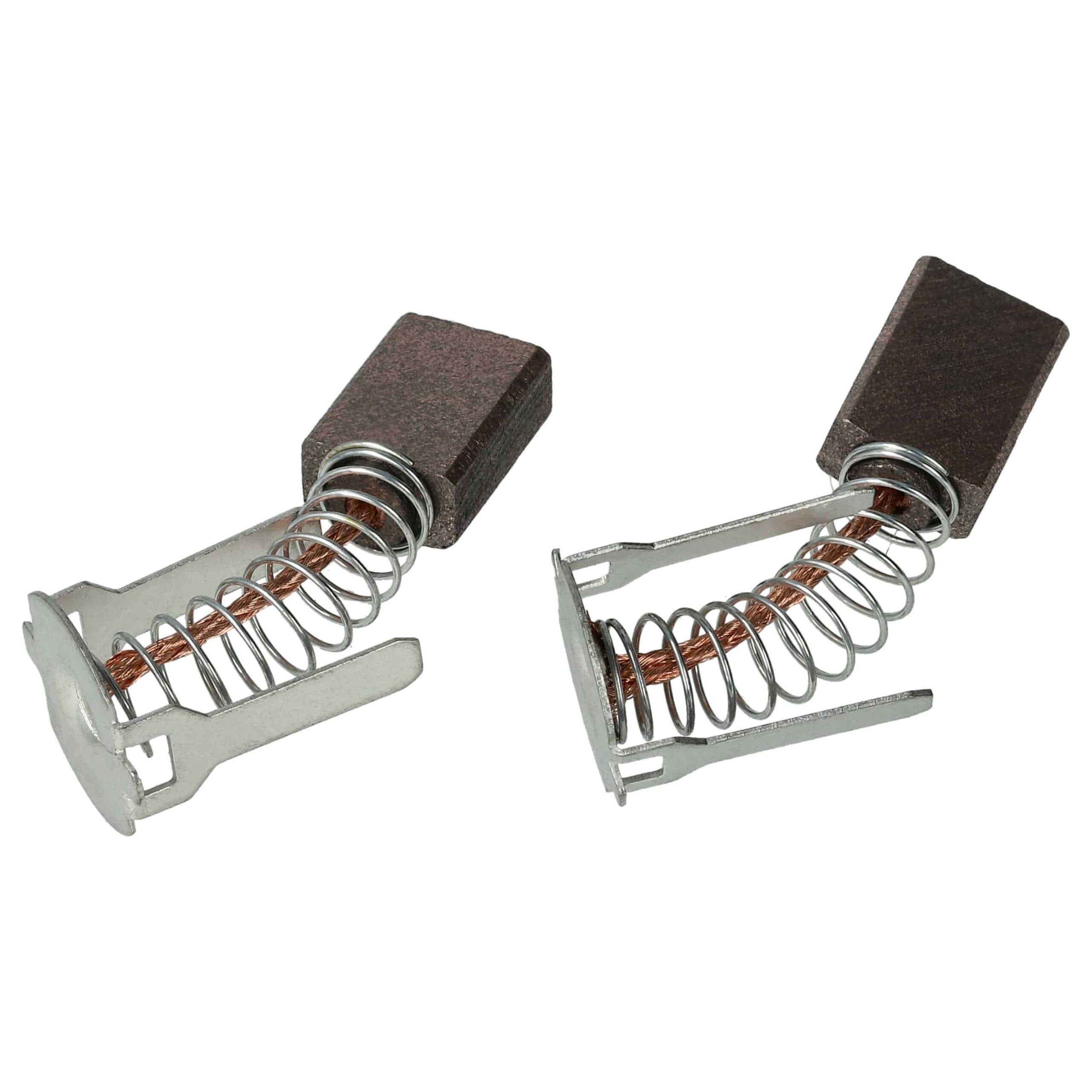 2 Escovas de Carvão vhbw para Bosch 1607000CZ1 - 4,4 x 7,9 x 11,2 mm