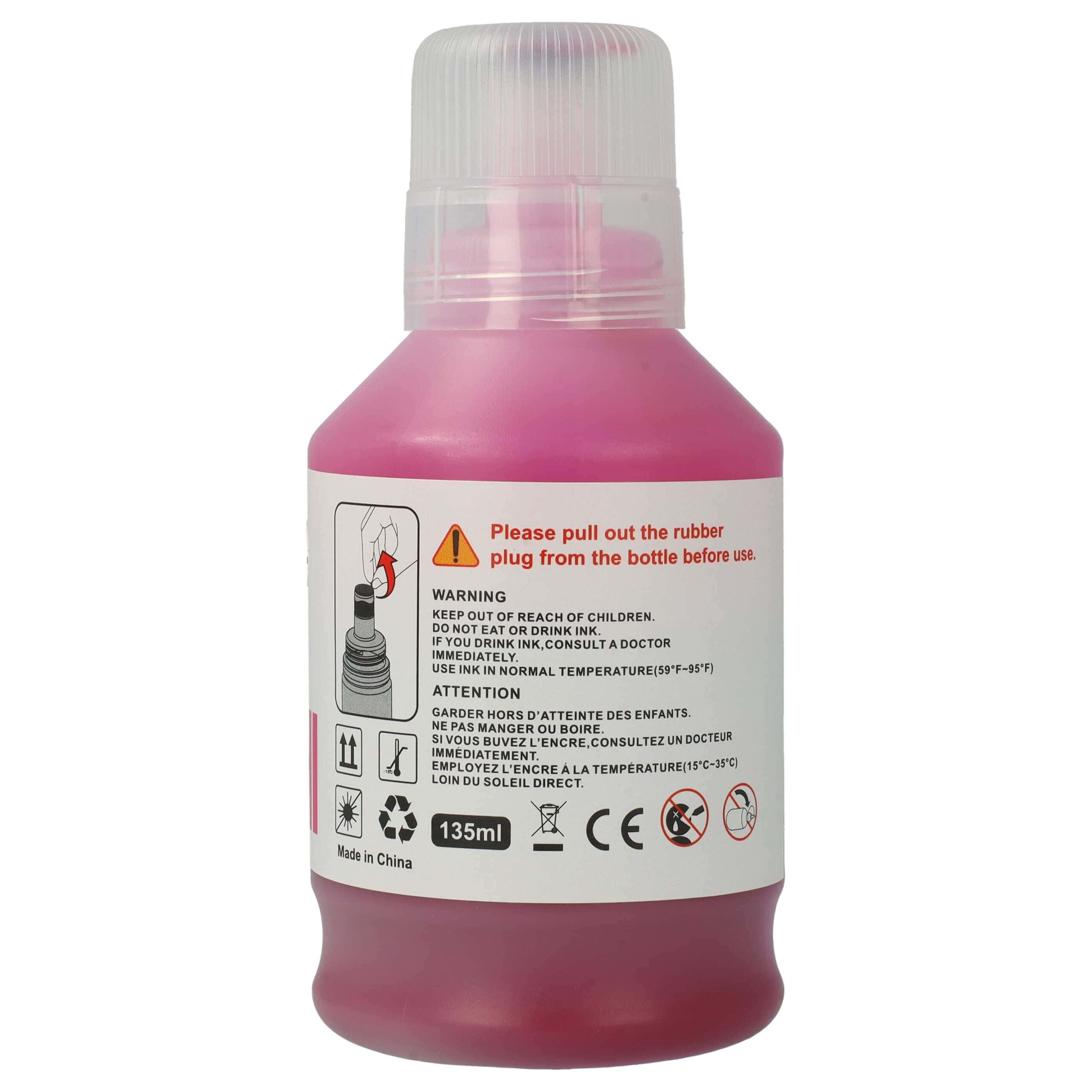 Tinta Magenta Compatível Canon GI-56M - Refill 135 ml vhbw - Image 2
