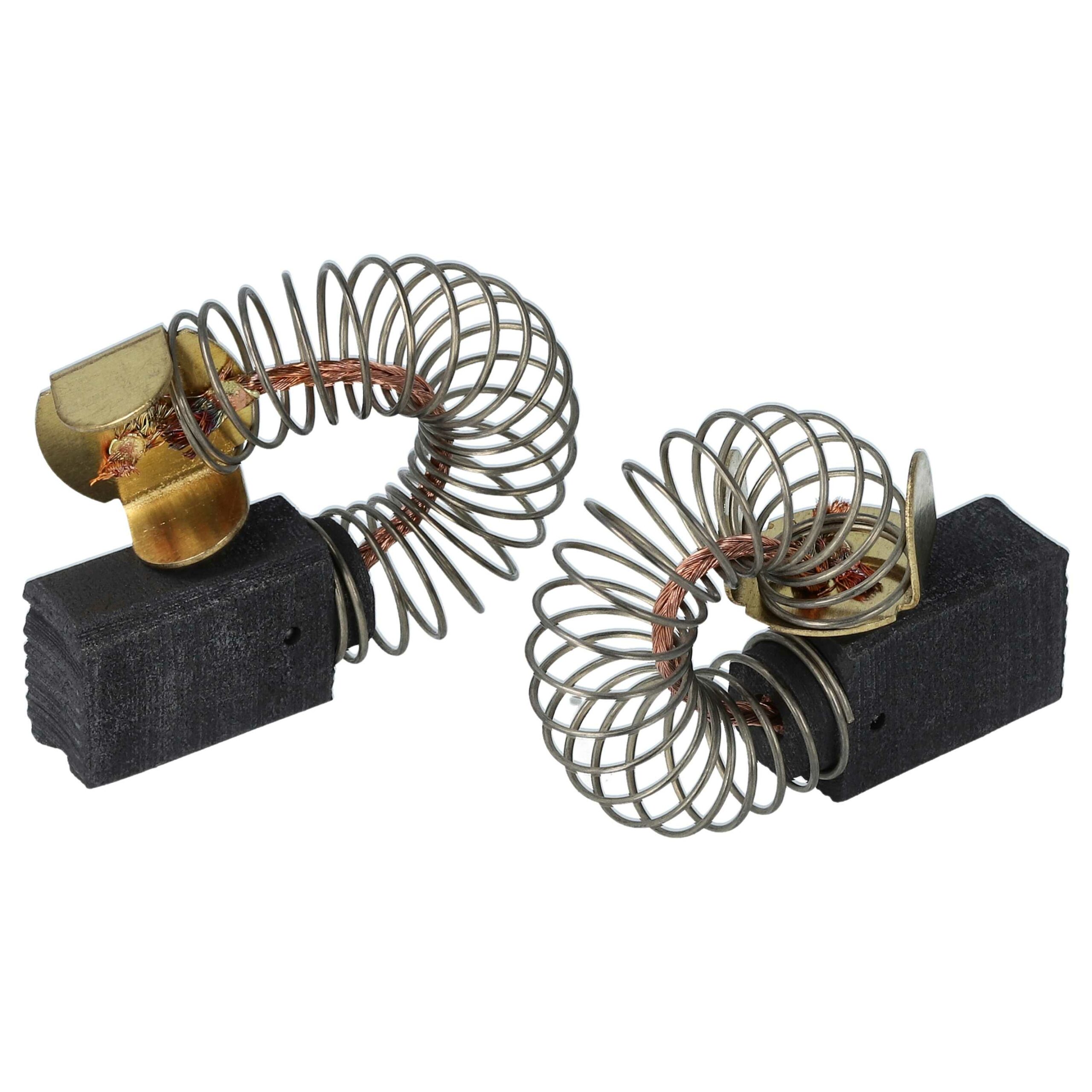 2x Escovas de Carvão Substituição para Protool Festool 271780, 627002 - 6.3 x 10 x 14 mm