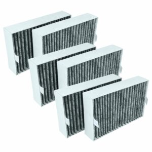 Pack 6x Filtro de Carvão Ativado Compatível Miele 28996433EU1, 11793450, DKF 31-P